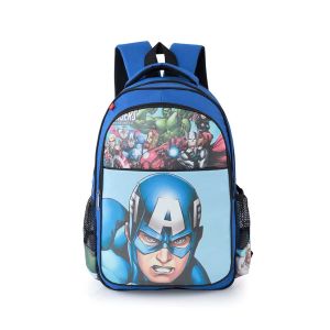 Inficlo SGT 743 783 - Tas Ransel Sekolah Anak Laki-Laki Karakter Captain America Bahan D 300
