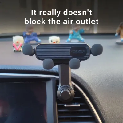 Car Air Vent Phone Holder Gravity Stand Clip Car Phone Mount Dashboard Holder Car Mobile Cell Phone Bracket Clip Compatible for All Phone 手机支架