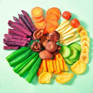 Mixed 18 Dried Vegetables & Fruits Healthy Snack500g混合果蔬脆500g果蔬脆片果蔬干蔬菜干 脱水蔬果干冻干水果干 混合香菇脆秋葵干 Mixed 18 Dried  Fruit & Vegetable Chips/Mushroom/sayur kering/Buah&Sayur Kering campuran/Vege snack