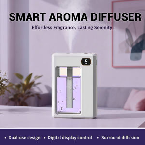 3-Pack Smart Aromatherapy Diffuser Automatic Mist + 6 Adjustable Settings Essential Oil Diffuser Quiet Multi-Scene Fragrance Device