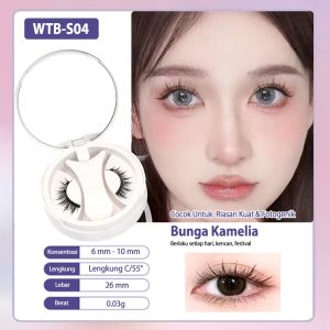 Wotabo Bulu Mata Magnet Premium Tanpa Lem Magnetic Lash Eyelash-S04