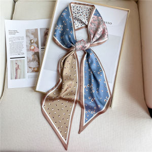 AURORA 13 X 145cm Korean mini syal scarf leher scarf tas neck scarf hair ribbon