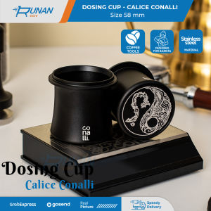 Dosing Cup Calice 58mm Portafilter - Conalli Dosing Ring 58 mm Black