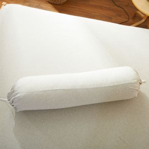 Cotton Pure™ Brownie Beige Jersey Cotton Bolster Case