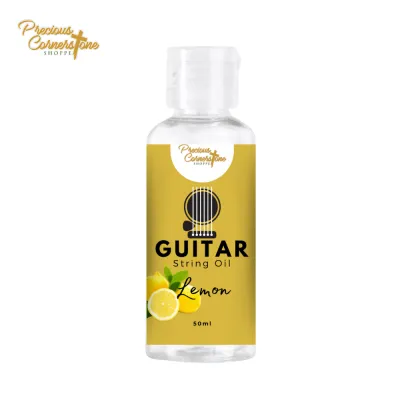[ Precious Lemon Guitar String Oil ] 50ml - Natural Lubricant & Cleaner for Longer-Lasting Smooth Strings