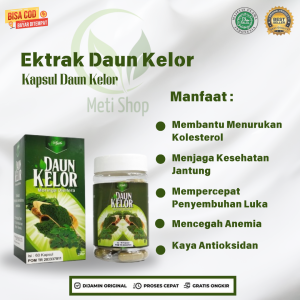 Obat Kolesterol Penurun Kolesterol KAPSUL DAUN KELOR ASI Mengatasi Asam Urat Dan Kolesterol  Tinggi