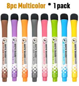 [SG Stock] 8pcs Erasable Magnetic Whiteboard Markers Pen With Eraser White Board Marker Calendar Pen for Kids Office