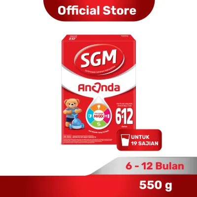 SGM Ananda 2 (6-12 Bulan) Formula Bayi Bubuk 550gr