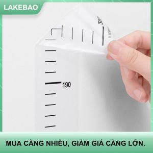 【LAKEBAO】 Chiều Cao Tường Sticker Cho Trẻ Em Tường Chiều Cao Đo Thước Dán Chiều Cao Biểu Đồ Tường Sticker Cho Trẻ Em Phòng Ngủ Tường Trang Trí Nội Thất