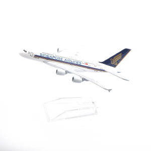 2025JASON TUTU 16cm Singapore Airways A380 Airbus Aircraft Model Planel Airplane Diecast Metal 1/400 Scale Planes