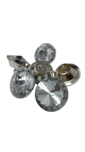 (BOX=550PCS) 25MM Sofa Crystal Diamond Button Furniture Accessory Upholstery