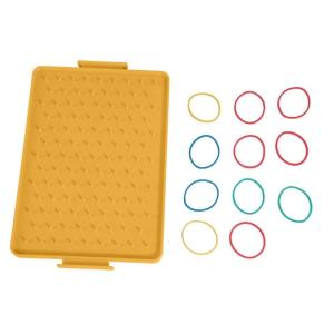 Educational Geometric Pegboard Kids Early Learning Toy Geometric Pegboard Hands on Teaching Tool For School Home