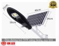 Cần đèn đường phi 48mm phi 60mm lắp cho đèn đường Năng lượng mặt trời. 