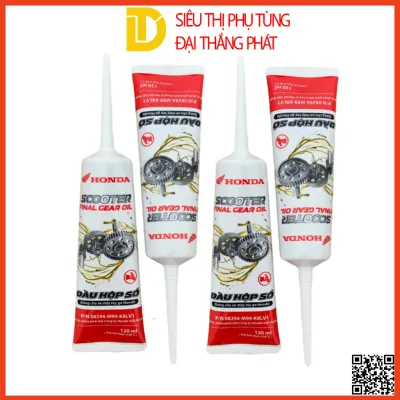 Dầu nhớt hộp số Honda Scooter Final Gear Oil Nhớt láp cho xe tay ga dung tích 120ml