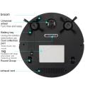 【winnereco】 Wet Mopping Vacuum Cleaner USB Rechargeable 1000Pa Suction Robot Vacuum Smart Navigation To Avoid Objects for Home Floor Washing. 