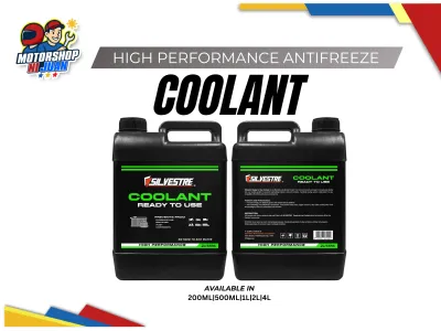 SILVESTRE High Performance Antifreeze / Coolant 2 Liters (Ready to use Long Life Coolant) Radiator Coolant