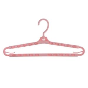 DUY26 พับเก็บได้ ตู้เสื้อผ้า Space Saver ไม้แขวนผ้าเช็ดตัว ราวตากผ้า ชั้นเก็บของ ที่แขวนผ้าพันคอ