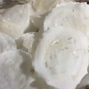 Kerupuk mentah / opak aci original khas bandung siap goreng-az