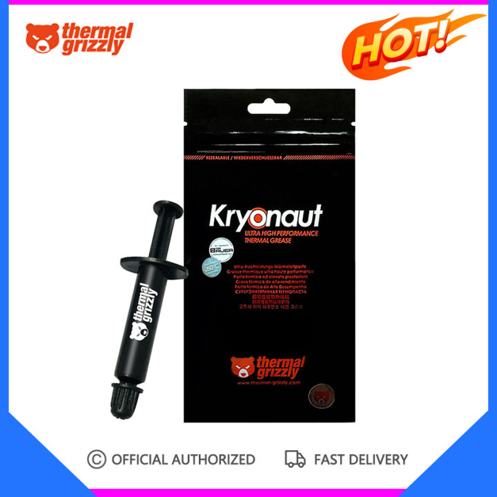 Thermal Grizzly Kryonaut 1g/5.5g/11g/37g Thermal paste for CPU/GPU Cooler Large Capacity Compound Cooling