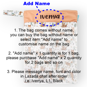 🇸🇬 Fast Shipping ★ 28x20cm Wetbag Baby Diaper Bag Waterproof Wet Bag for Kids Swimming Gym