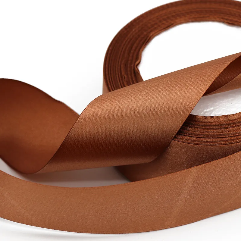 Trimming Shop Satin Ribbon Roll For Gift Wrapping Double Sided Polyester Ribbons Solid Fabric Decorative Woven Ribbon For Crafting Hair Bows Bouquets...