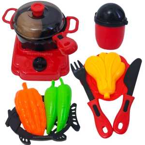 RED KITCHEN SET mainan masak masakan kitchen set anak mainan dapur anak set masakan anak