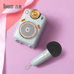 Original Divoom Fairy OK Bluetooth Speaker with microphone FM Radio and Multifunctional Fairy Karaoke Speaker