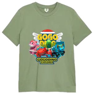 Kaos Anak Lengan Pendek All Gogodino Baju Anak Lengan Pendek Ideal Usia 1-10TH Cotton Combed