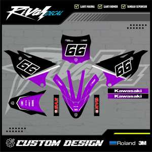 DECAL KX 85 FULL BODY STIKER KX 85 DECAL GTX STIKER FREE CUSTOME DESIGN