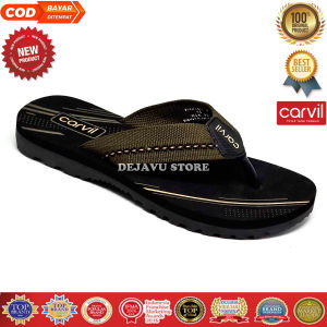 CARVIL SANDAL JEPIT COWOK PRIA DEWASA REMAJA ALBEDO SANDAL KASUAL FASHION TRAVEL ADVENTURE (DEJAVU STORE)