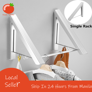 1 PCS Multifunction Portable Folding Clothes Organizer Drying Rack Waterproof Hangers Storage Rack Wall Hanger Sturdy Durable