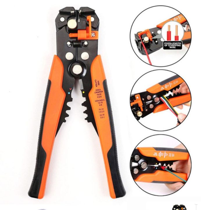 MULTIFUNCTIONAL ELECTRIC STRIPPING TOOLS AUTOMATIC CABLE WIRE STRIPPER ...