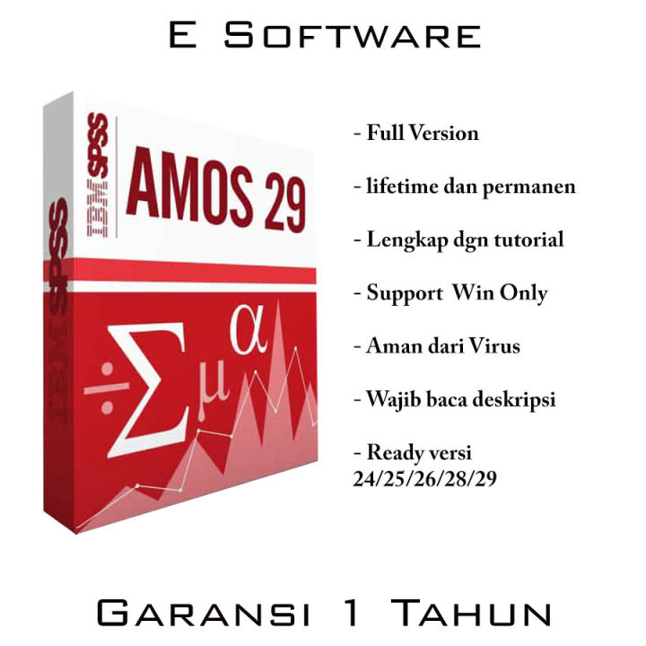 Software AMOS 29/28/26/25/24 Full Version Aktif Selamanya | Lazada