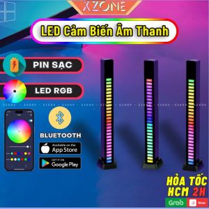 Đèn Led Cảm biến âm thanh - Đèn Led Rgb Nháy Theo Nhạc 32 Hạt - Có app điều khiển
