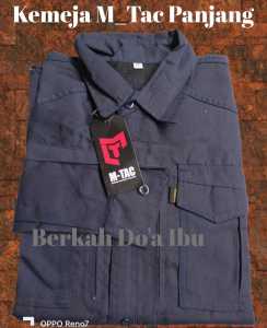 KEMEJA TACTICAL LENGAN PANJANG PRIA M-TAC / KEMEJA TACTICAL OUTDOOR / KEMEJA LAPANGAN