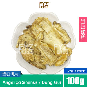FYZ Herbs Dang Gui / Angelica Sinesis Sliced 100g | 当归切片