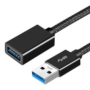 USB 3.0 dây nối đầu đực thành đầu cái dây kết nối để truyền dữ liệu nhanh và sạc bằng dây bện Nylon