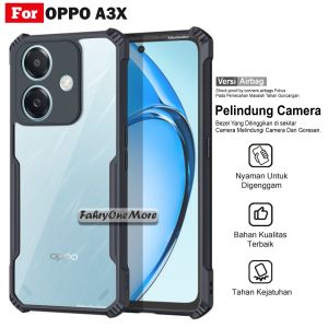 Case Oppo A3x A3 4G 5G Shockproof Fusion Transparant Handphone