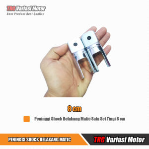 Peninggi Shock Belakang Matic TRG Satu Set Panjang 8 Cm Untuk Motor Nmax Aerox PCX ADV