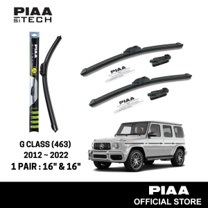 PIAA Si-Tech Silicone Wiper For G CLASS (463) 2012 ~ 2022 (16" & 16")