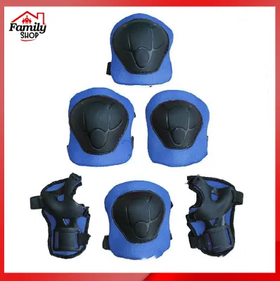 BỘ BẢO HỘ 6 MÓN BẢO VỆ TOÀN DIỆN TAY CHÂN TRẺ CHƠI THỂ THAO: PATIN- XE TRƯỢT SCOOTER- VÁN TRƯỢT- HOẠT ĐỘNG NGOÀI TRỜI AN TOÀN TUYỆT ĐỐI