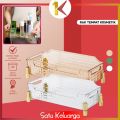 SK-K150 Rak Kosmetik Diamond Organizer Make Up Acrylic / Rak Tempat Alat Kosmetik Rak Penyimpanan Multifungsi. 