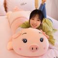 Anak Patung Babi Anak Patung Kain Atas Katil Jalur Panjang untuk Menemani Anda Tidur Bantal Mainan Mewah Babi Gadis Budak Lelaki Boneka Comel 2023. 