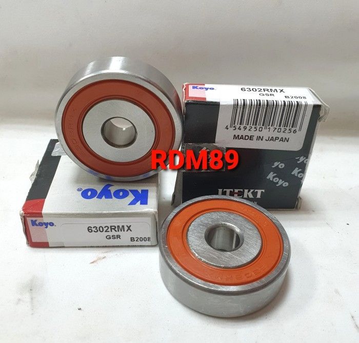 Cuscinetto A Sfera TOPROL 6302 RMX 10x42x13 Mm &ndash; Scanalatura Profonda, Sigillato In Gomma