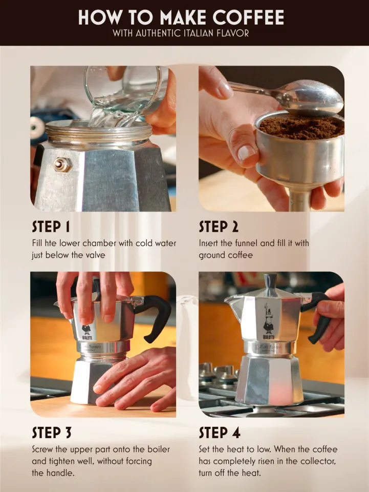 Bialetti Brikka Matte Black With Gold Coffee Pot Espresso Coffee