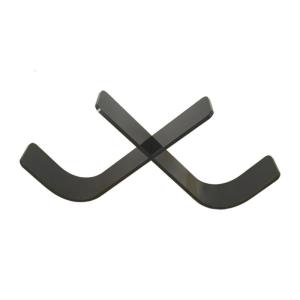 Triple Hockey Pucks Display Case Acrylic Hockey Pucks Holder Display Stand for Collectible Pucks