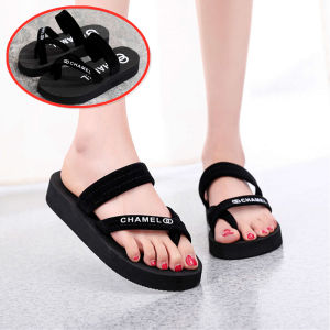 Free Shipping Mid-Heel Casual Beach Sandals for Women Womens Shoes Womens Flip-Flops Womens Summer Fashion Sandals for Outdoor Wear.