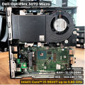 คอมพิวเตอร์มินิ Dell Optiplex 3070 mini - CPU Core i5-9500T MAX 3.7GHz [Gen9] + Windows10 + SSD ต่อ WIFI+บลูธูท ได้มี HDMI [USED]. 