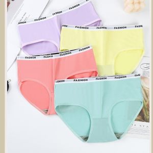 BEE - Celana Dalam Wanita One Piece Mulus Es Sutra Celana Briefs Elastis Cd Seamless Mid Waist 020