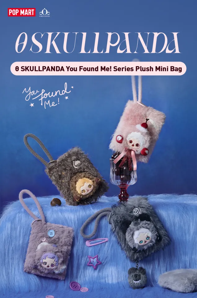 POP MART SKULLPANDA You Found Me！Series Plush Mini Bag